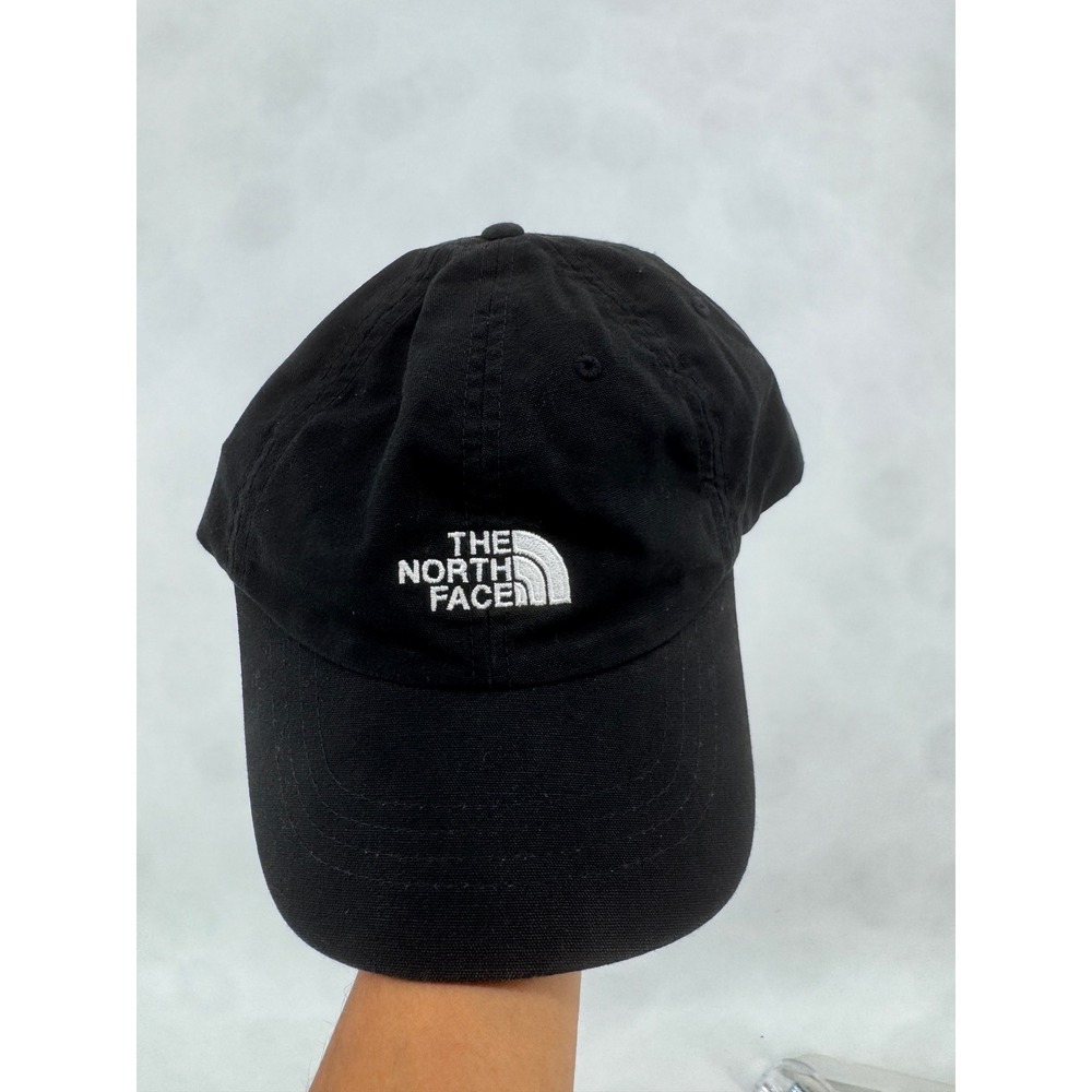 The North Face Horizon Hat Black Unisex Adjustable Baseball Cap Logo Cotton